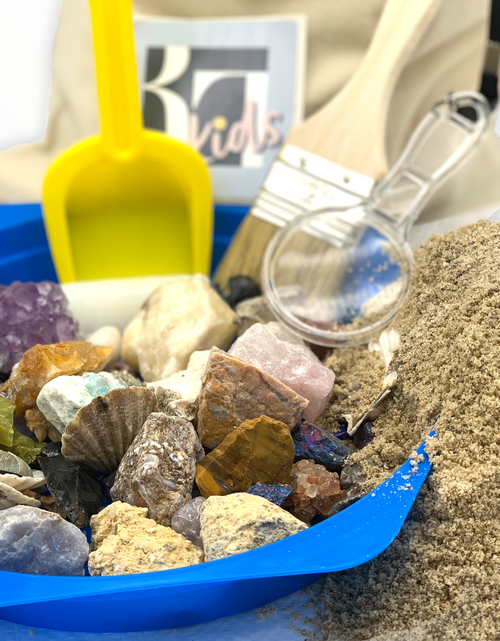 Load image into Gallery viewer, Rock and Crystal Mystery Miner's Box by Rock the Top Inc.
