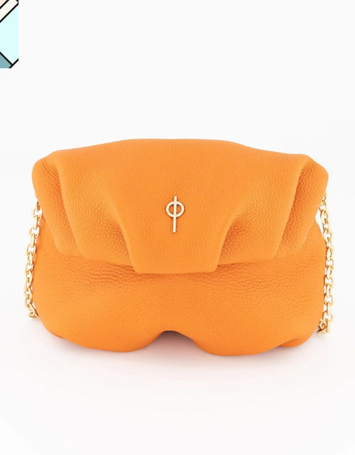 Load image into Gallery viewer, Mini Leda Floater Handbag Yellow by Ladiesse

