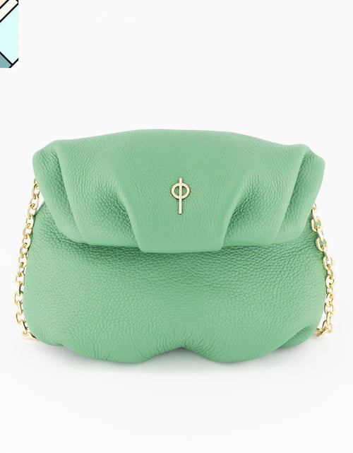 Load image into Gallery viewer, Mini Leda Floater Handbag Yellow by Ladiesse
