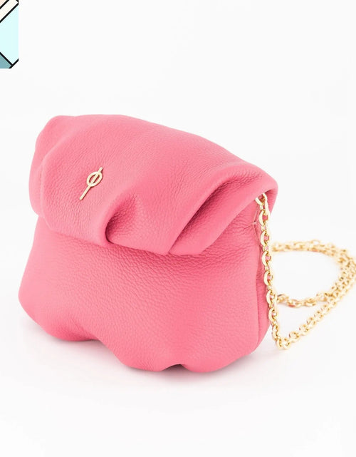 Load image into Gallery viewer, Mini Leda Floater Handbag Yellow by Ladiesse
