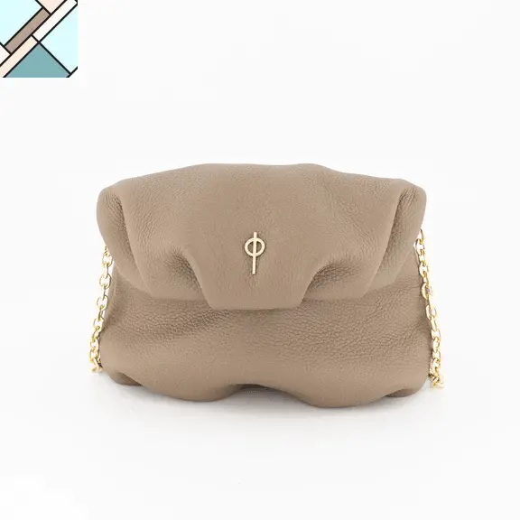 Mini Leda Floater Handbag Yellow by Ladiesse