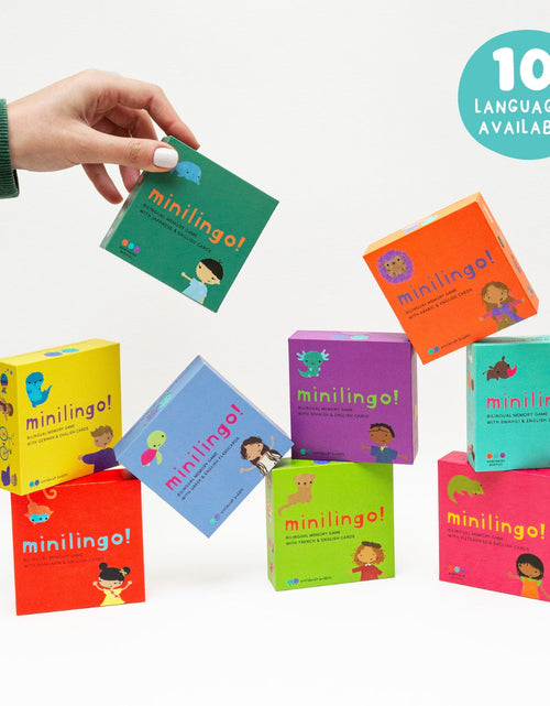 Load image into Gallery viewer, Minilingo, English/Greek Flashcards by Worldwide Buddies
