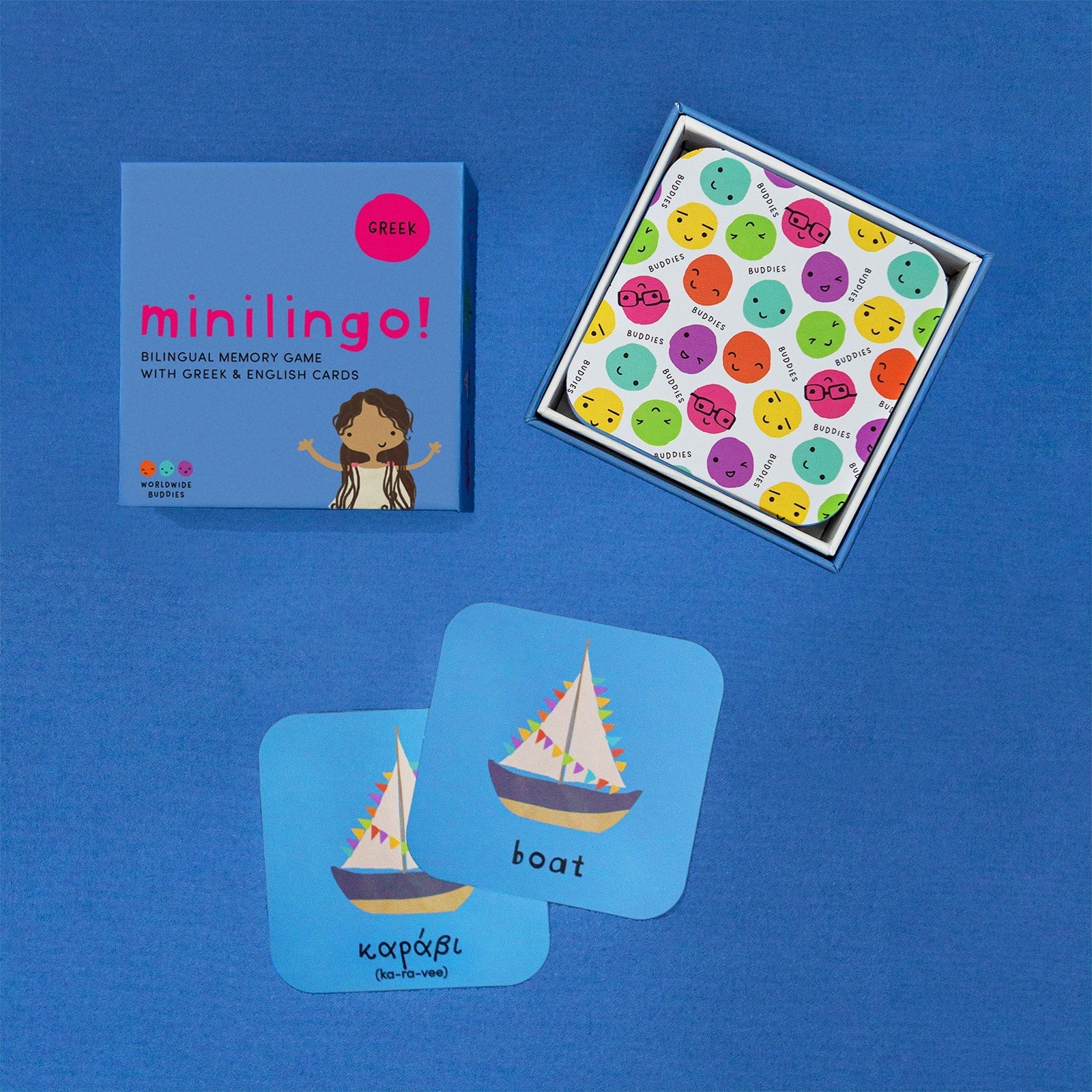 Minilingo, English/Greek Flashcards by Worldwide Buddies