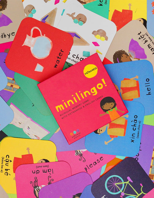 Load image into Gallery viewer, Minilingo, English/Vietnamese Flashcards by Worldwide Buddies
