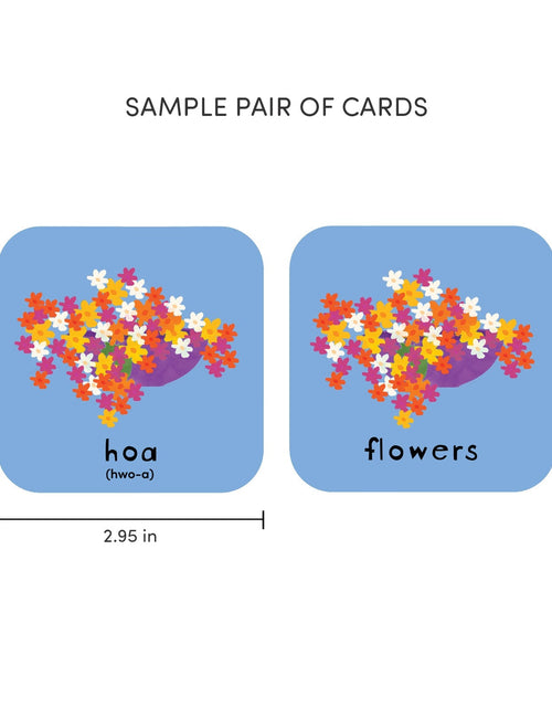 Load image into Gallery viewer, Minilingo, English/Vietnamese Flashcards by Worldwide Buddies
