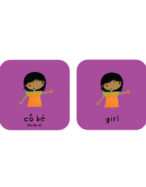 Load image into Gallery viewer, Minilingo, English/Vietnamese Flashcards by Worldwide Buddies
