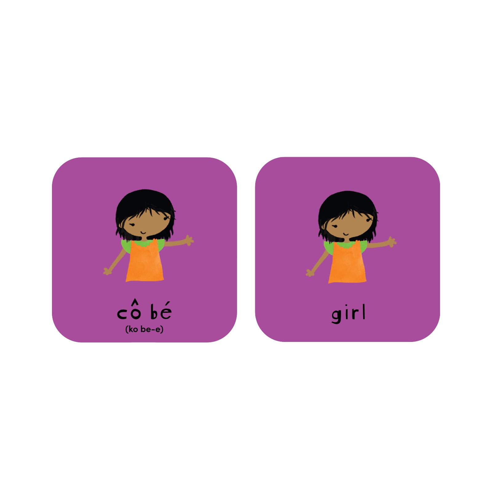 Minilingo, English/Vietnamese Flashcards by Worldwide Buddies