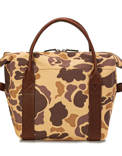 Load image into Gallery viewer, White Wing Waxed Canvas Cooler by Mission Mercantile Leather Goods
