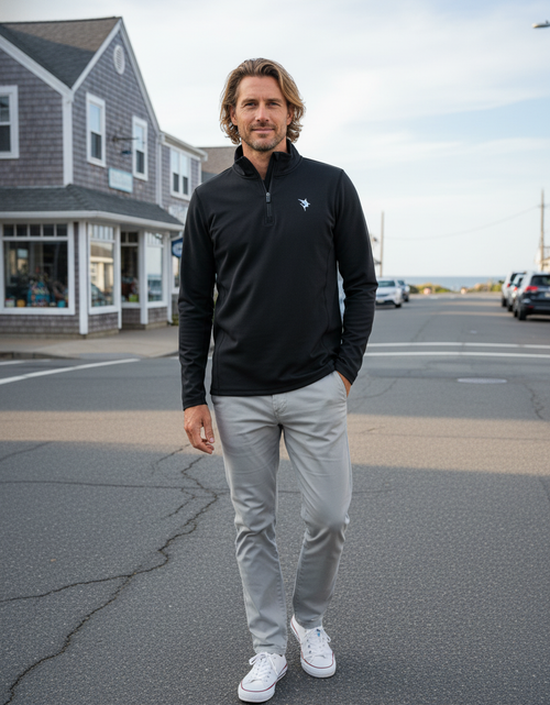 Load image into Gallery viewer, Montauk Quarter Zip Midweight Comfort
