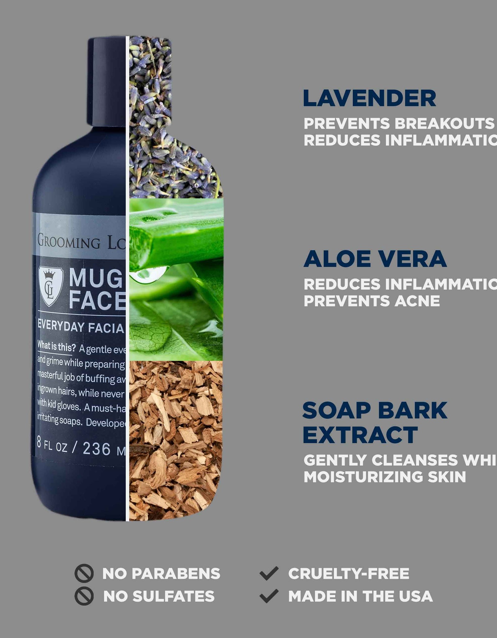 Grooming Lounge Mug Cleaner 2 Pack (Save $6) by Grooming Lounge