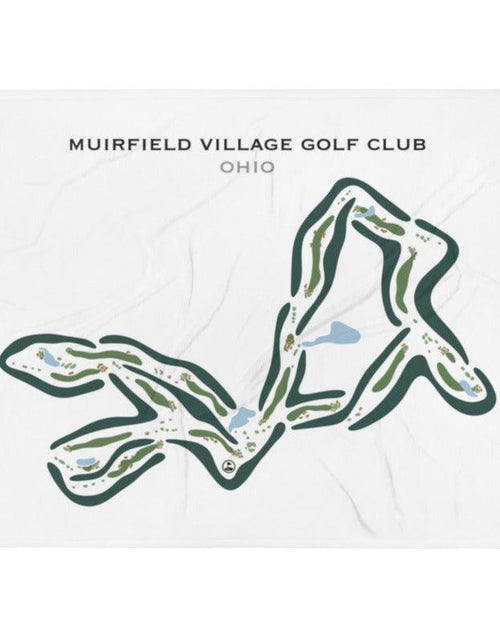 Load image into Gallery viewer, Muirfield Village Golf Club, Ohio - Printed Golf Courses by Golf Course Prints
