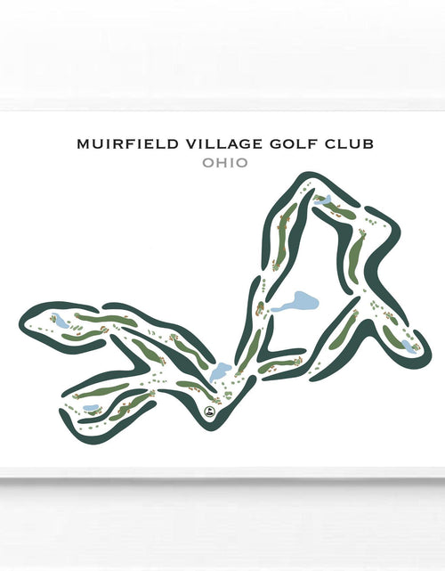 Load image into Gallery viewer, Muirfield Village Golf Club, Ohio - Printed Golf Courses by Golf Course Prints
