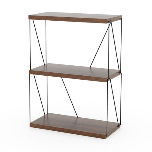 Load image into Gallery viewer, 3-Tier Multipurpose Display Rack with Metal Frame

