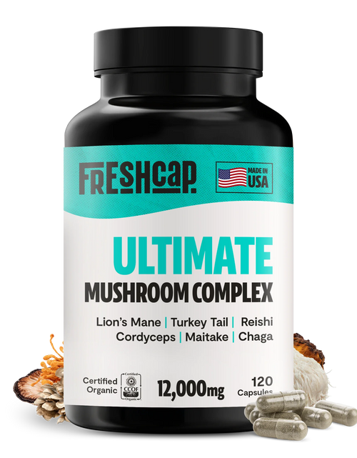 Load image into Gallery viewer, Organic Mushroom Complex Supplement Capsules
