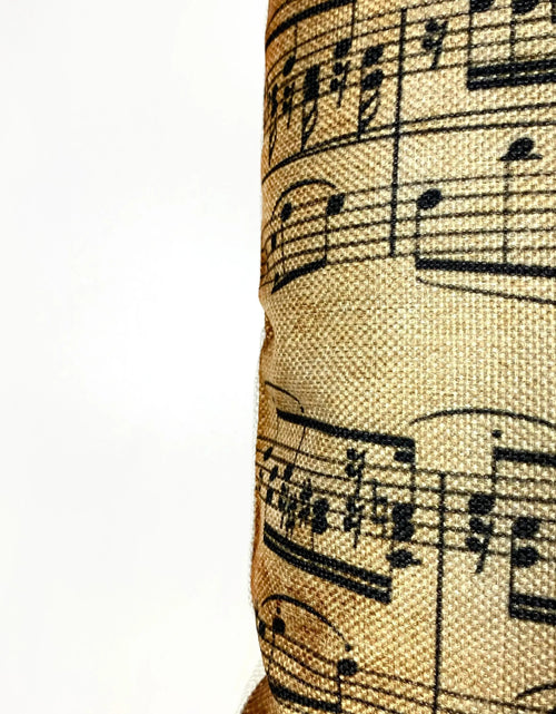 Load image into Gallery viewer, Music Notes | Sheet Music | Music Lover | Pillow Cover | Home Decor | Throw Pillow | Musician  | Music decor | Music Gifts by UniikPillows
