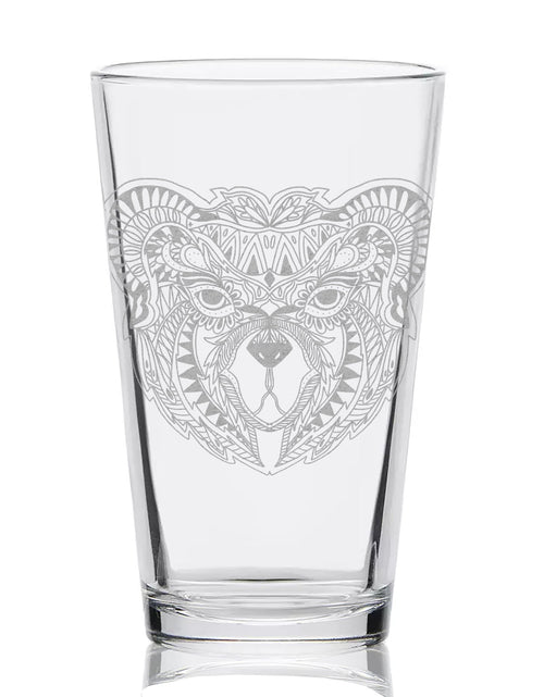 Load image into Gallery viewer, MYSTIC ANIMAL Pint Glasses by LumEngrave
