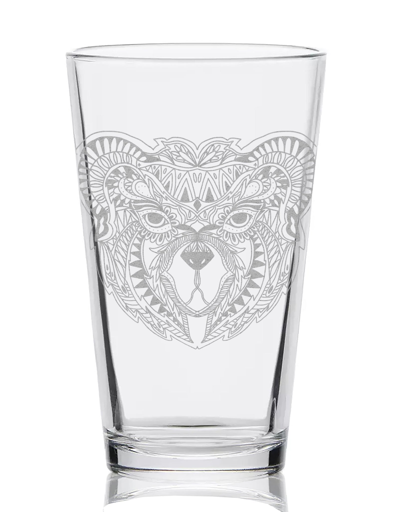 MYSTIC ANIMAL Pint Glasses by LumEngrave
