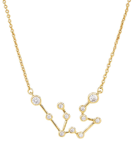 'When Stars Align' Constellation Necklace by Sterling Forever