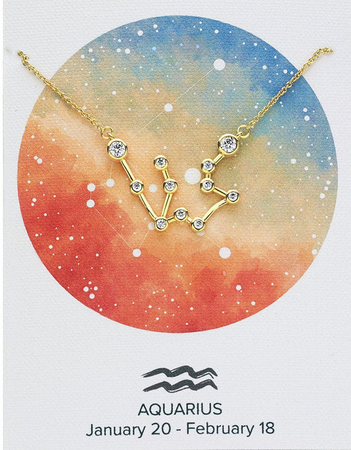 Load image into Gallery viewer, 'When Stars Align' Constellation Necklace by Sterling Forever
