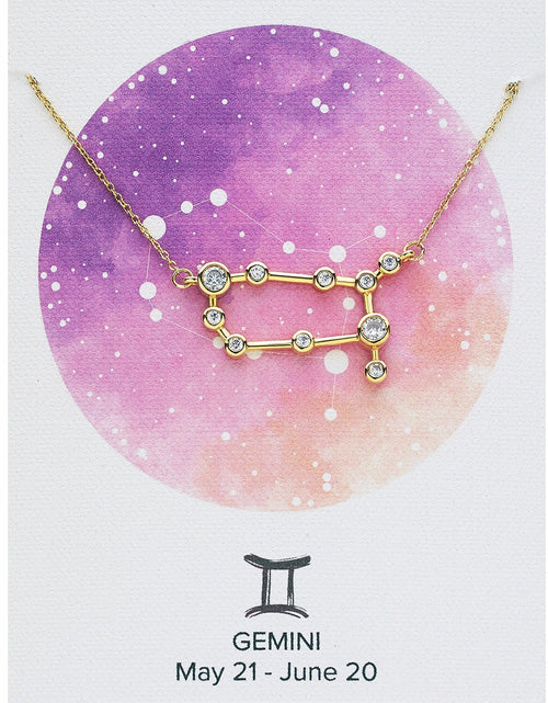 Load image into Gallery viewer, 'When Stars Align' Constellation Necklace by Sterling Forever

