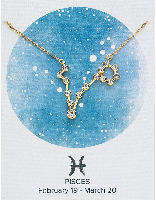 Load image into Gallery viewer, 'When Stars Align' Constellation Necklace by Sterling Forever
