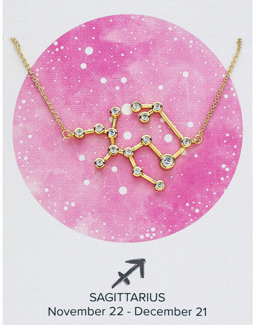 Load image into Gallery viewer, 'When Stars Align' Constellation Necklace by Sterling Forever
