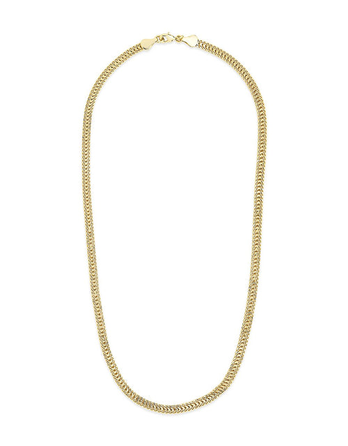 Load image into Gallery viewer, Flat Link Chain by Sterling Forever
