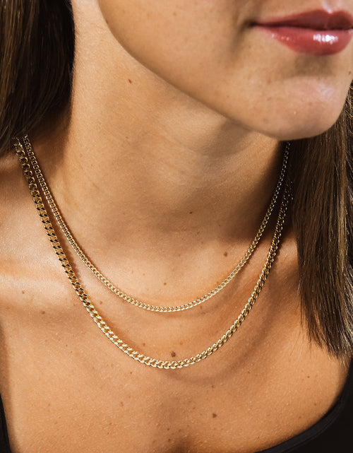 Load image into Gallery viewer, Everyday Layered Curb Chain Necklace by Sterling Forever
