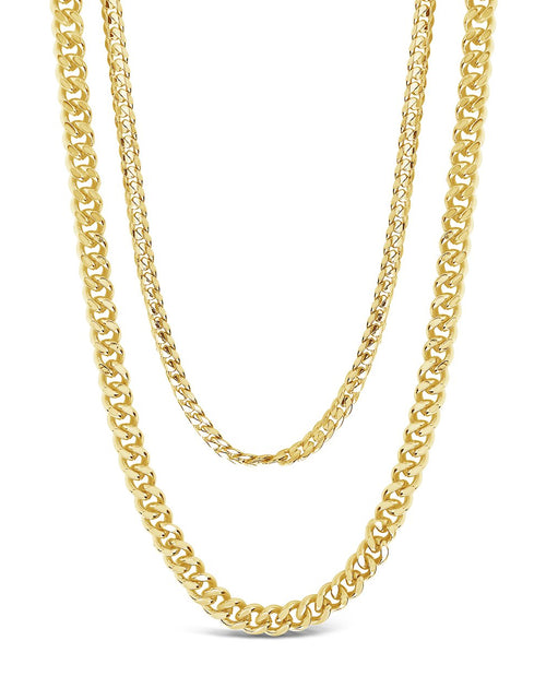 Load image into Gallery viewer, Everyday Layered Curb Chain Necklace by Sterling Forever

