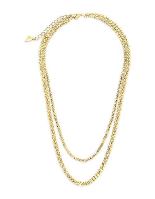 Load image into Gallery viewer, Everyday Layered Curb Chain Necklace by Sterling Forever
