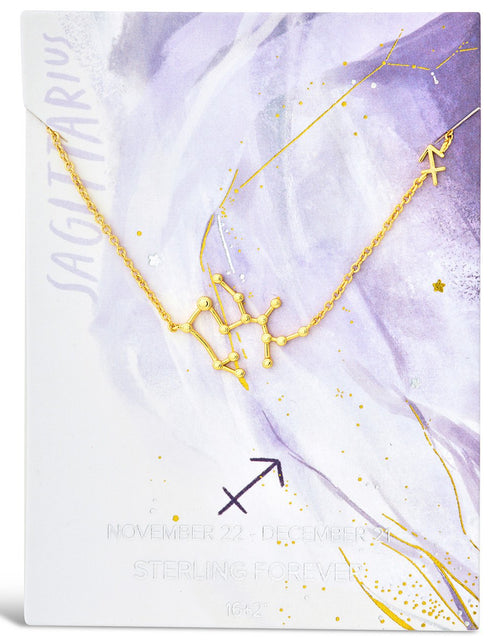 Load image into Gallery viewer, Station Constellation Pendant Necklace by Sterling Forever
