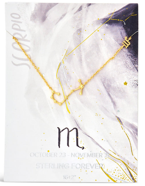 Load image into Gallery viewer, Station Constellation Pendant Necklace by Sterling Forever
