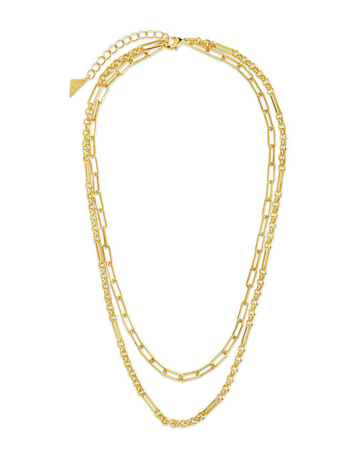 Load image into Gallery viewer, Shirin Layered Chain Necklace by Sterling Forever
