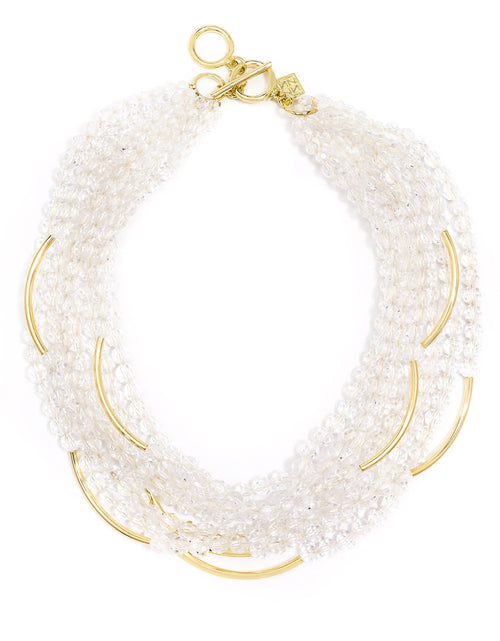 Load image into Gallery viewer, Catch The Wave Beaded Necklace by ZENZII
