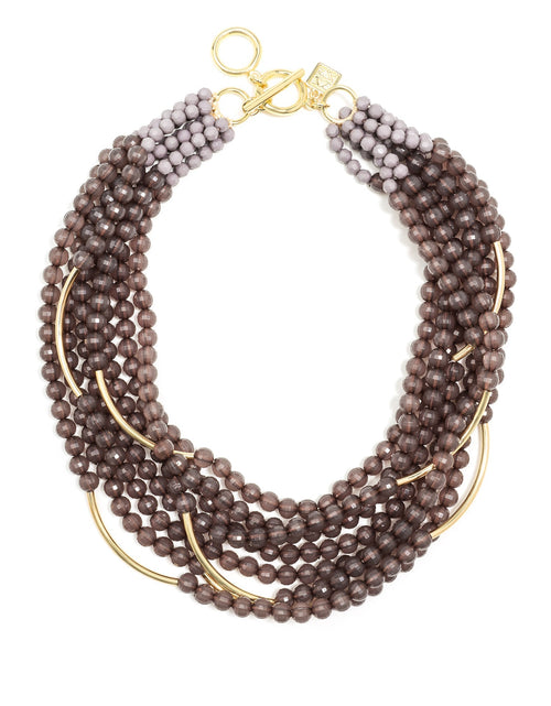 Load image into Gallery viewer, Catch The Wave Beaded Necklace by ZENZII

