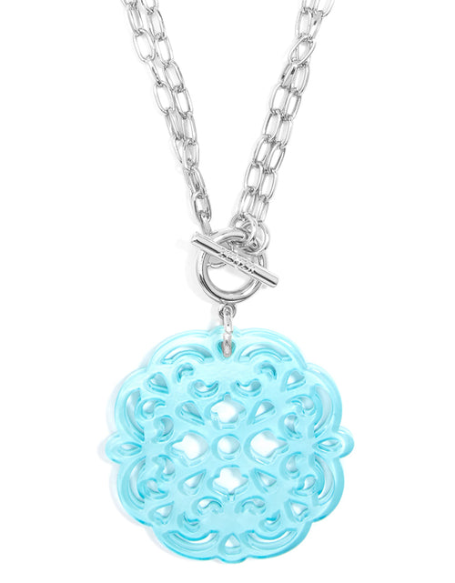 Load image into Gallery viewer, Allure Resin Pendant Necklace by ZENZII
