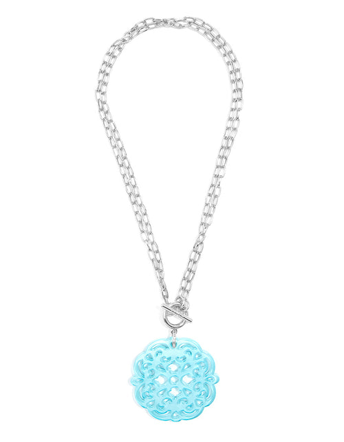 Load image into Gallery viewer, Allure Resin Pendant Necklace by ZENZII
