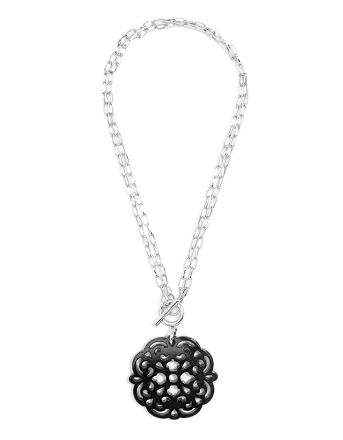 Load image into Gallery viewer, Allure Resin Pendant Necklace by ZENZII
