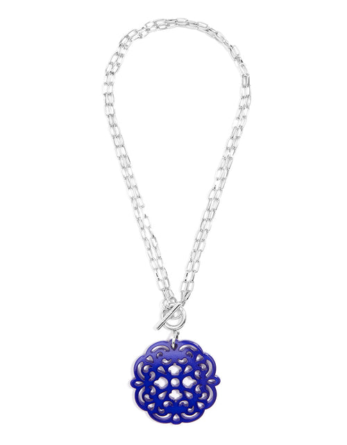 Load image into Gallery viewer, Allure Resin Pendant Necklace by ZENZII

