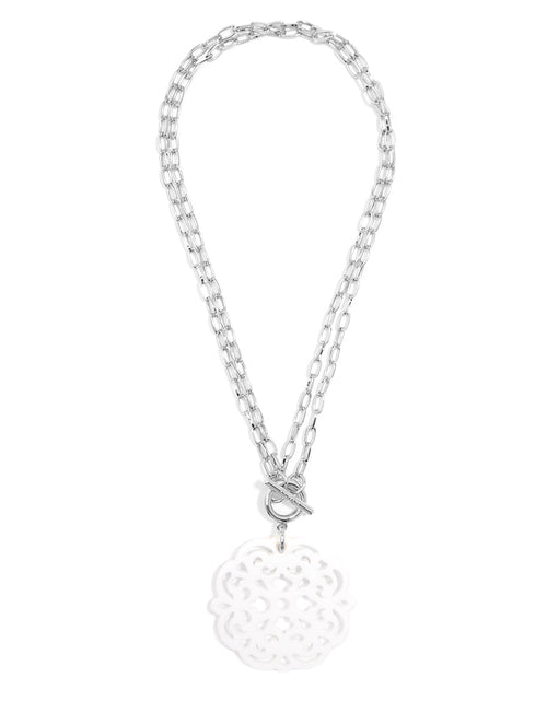 Load image into Gallery viewer, Allure Resin Pendant Necklace by ZENZII
