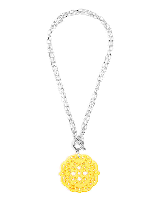 Load image into Gallery viewer, Allure Resin Pendant Necklace by ZENZII
