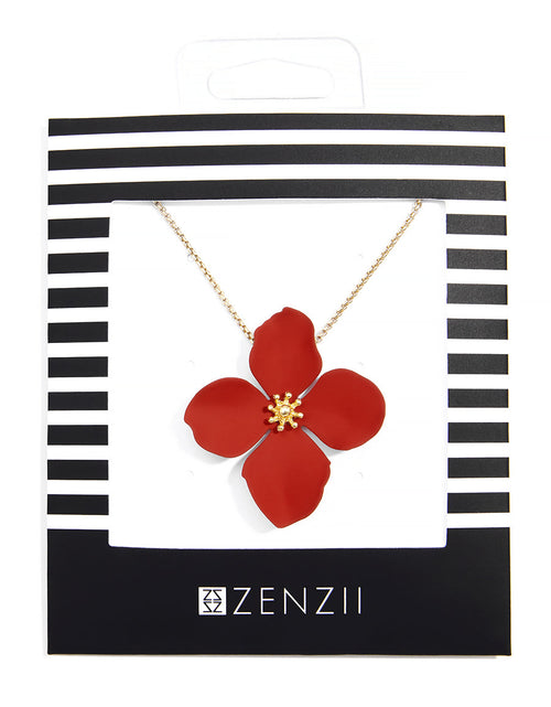 Load image into Gallery viewer, Patricia Garden Party Necklace by ZENZII
