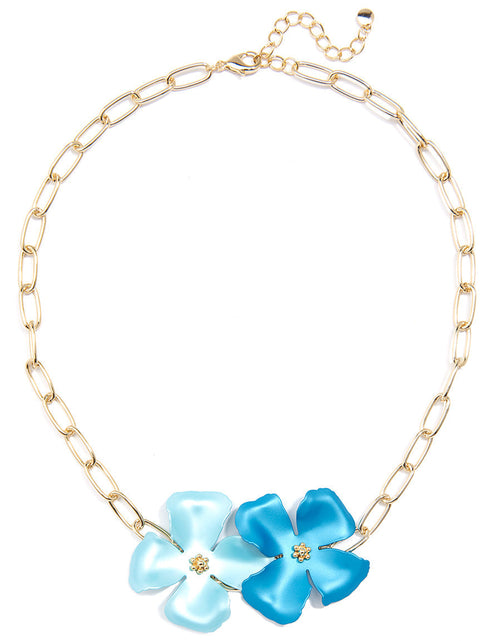 Load image into Gallery viewer, Chroma Metals Chain Collar Necklace by ZENZII

