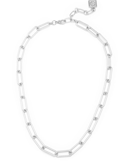 Load image into Gallery viewer, Angela Paperclip Link Collar Necklace by ZENZII
