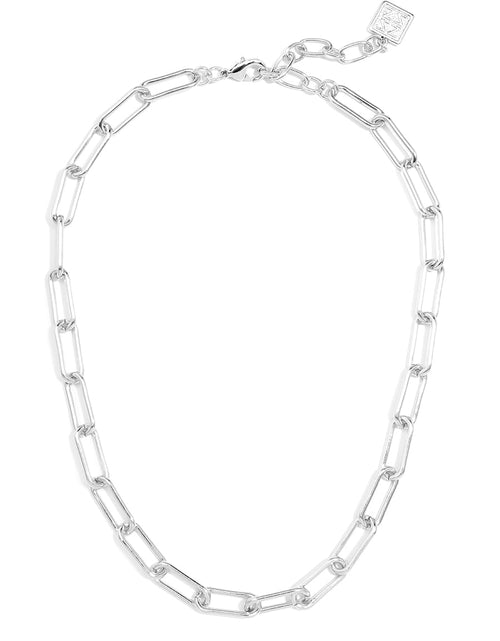 Load image into Gallery viewer, Angela Paperclip Link Collar Necklace by ZENZII
