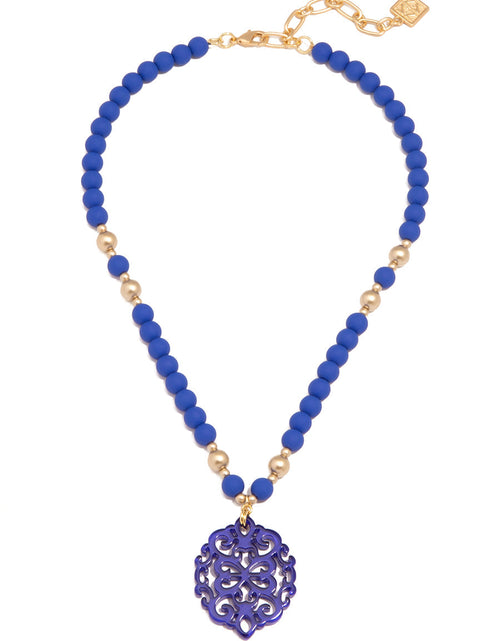 Load image into Gallery viewer, Mia Beaded Collar Necklace by ZENZII
