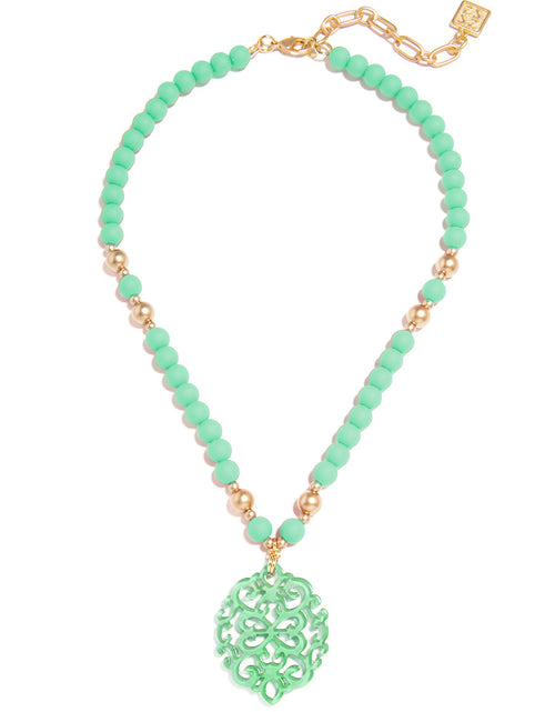 Load image into Gallery viewer, Mia Beaded Collar Necklace by ZENZII

