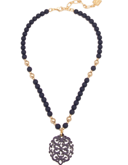 Load image into Gallery viewer, Mia Beaded Collar Necklace by ZENZII
