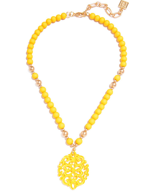 Load image into Gallery viewer, Mia Beaded Collar Necklace by ZENZII
