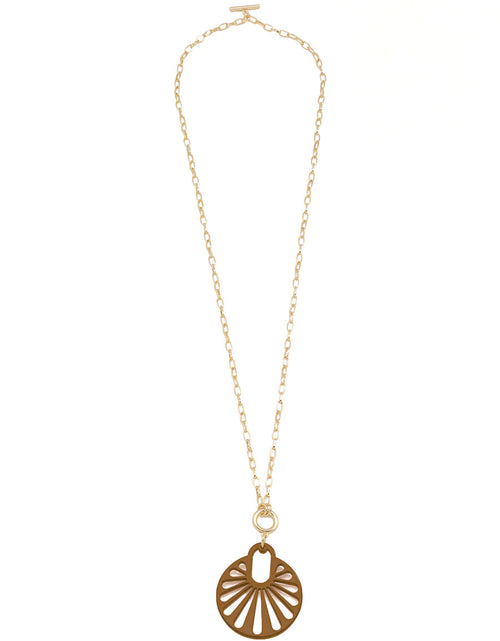 Load image into Gallery viewer, Fannie Pendant Necklace by ZENZII
